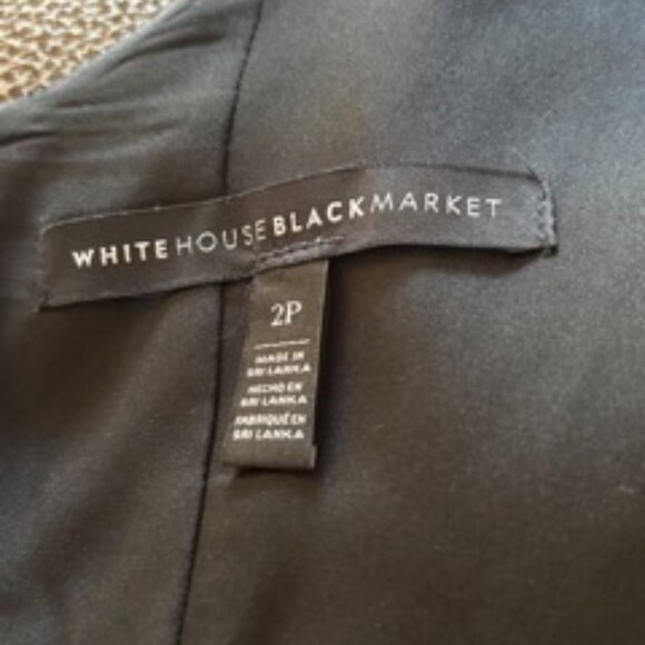 White House Black Market Black Formal Dress, Size 2P Bundle & SAVE - Picture 12 of 15